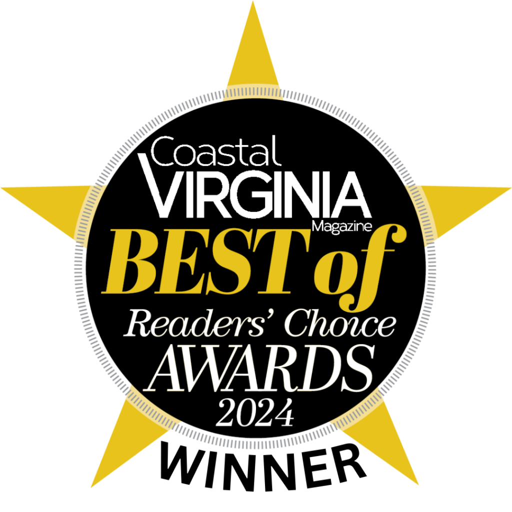 Coastal Virginia Magazine Best of 2024 Winner